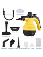 Handheld Steam Cleaner with Multi-Purpose Attachment Set