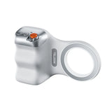 Telesin Magnetic Phone Grip with Selfie Ring Light, Adjustable Brightness, DSLR-Style Shutter, MagSafe-Compatible