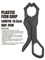 4 Colors for Option, Lureholic Mini Plastic Fish Grip, Wide Gap, No Harm to Fish, 13.5cm Lightweight 37g Lure Fishing Bass
