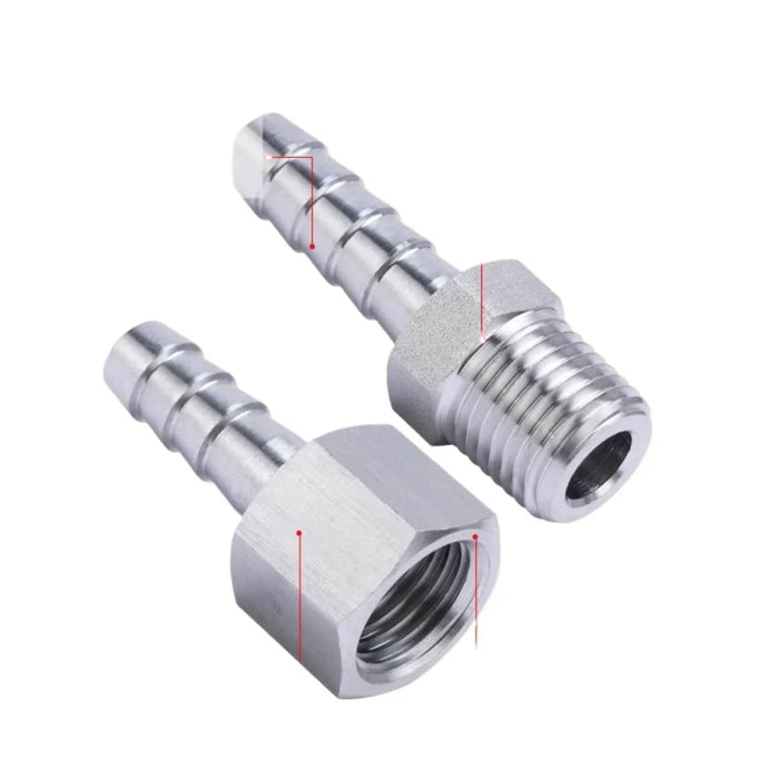 High-Pressure  4 6 8 10 12 14 16 -20mm Hose Barb 1/8