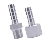 High-Pressure  4 6 8 10 12 14 16 -20mm Hose Barb 1/8" 1/4“ 3/8" 1/2” 3/4" BSP NPT Male Female Fitting Connector 304 Stainless